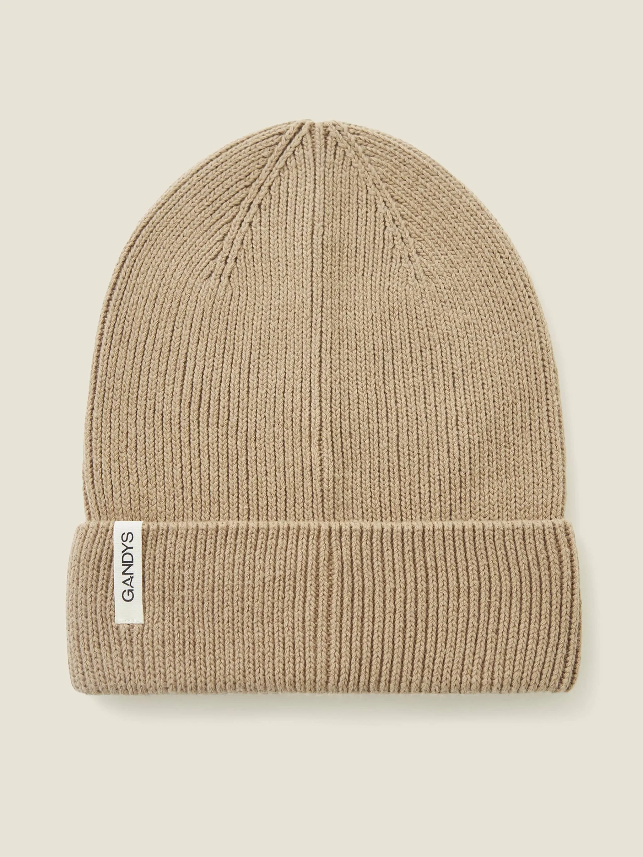 Ecru Organic Cotton Beanie