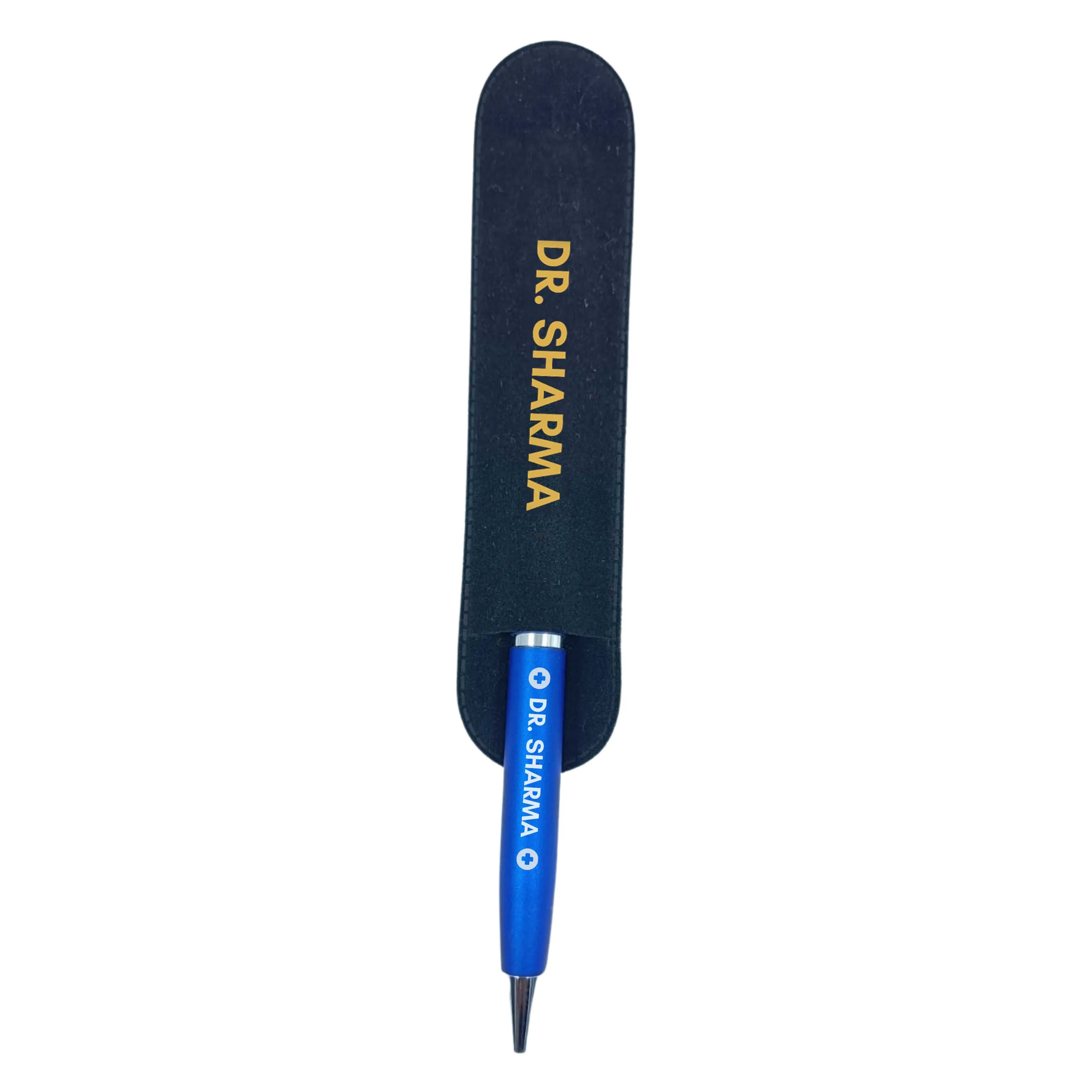 Engraved Personalised Pens Logo Printed Pens for Doctor (Blue) - Dr Add Name