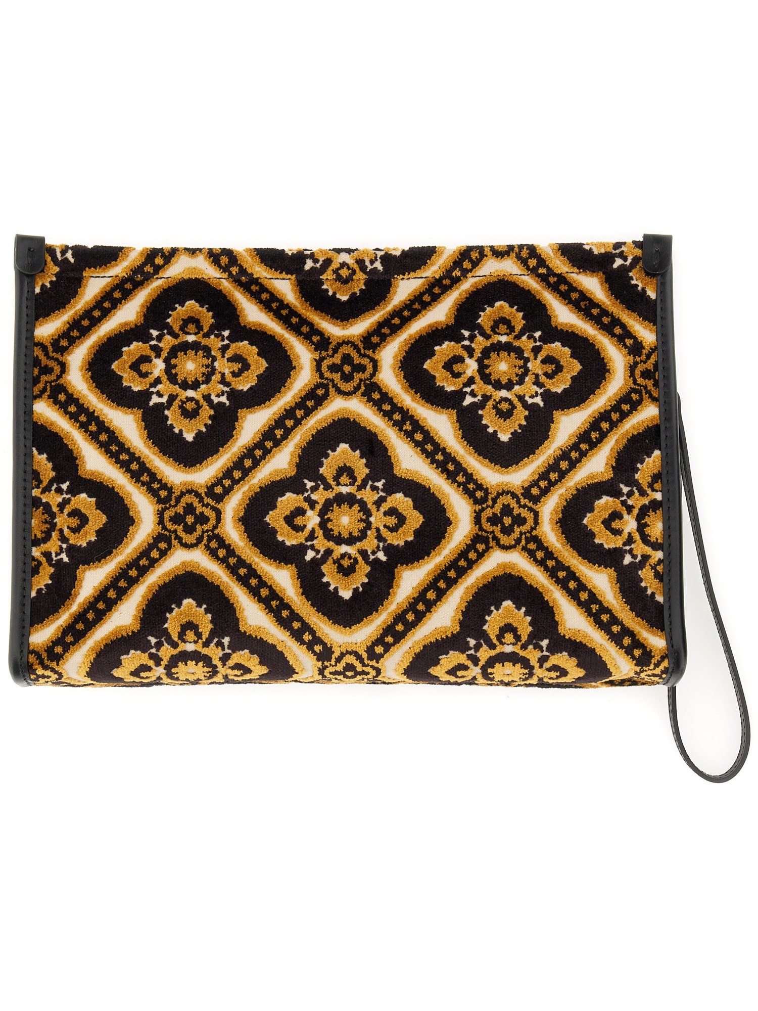 ETRO    VISCOSE PAISLEY LARGE POUCH