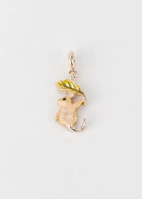 Fable England Dormouse Enamel Charm