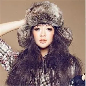 faux fur hat   cap for women 3 Colors SM6