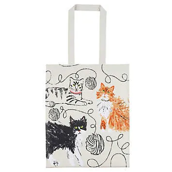 Feline Friends Medium PVC Shopper Bag by Ulster Weavers | Look Again