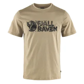 Fjallraven Lush Logo T-Shirt Fossil