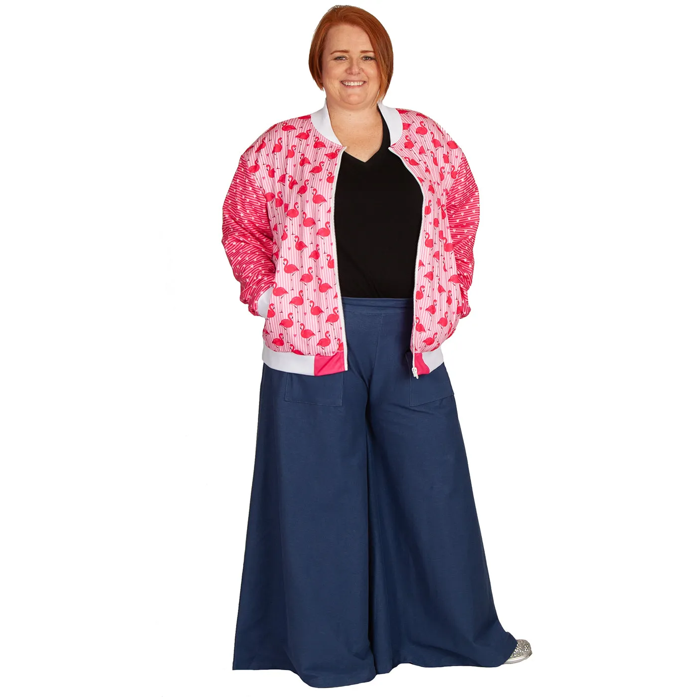 Flamingo Love Bomber Jacket