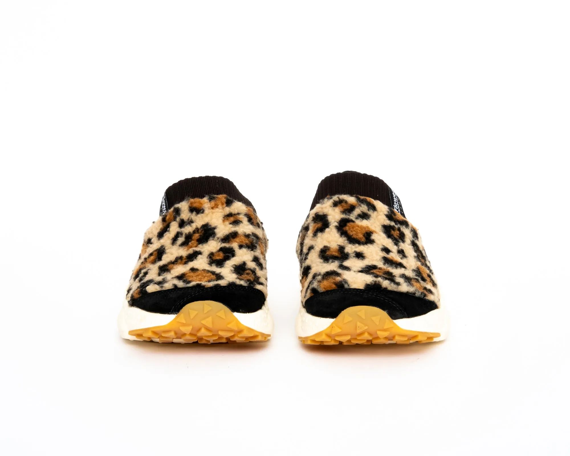 Flower Mountain Camp - Shearling & Fabric / Charcoal & Animal Print (Woman)