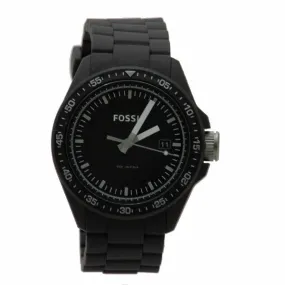 Fossil Men's Decker AM4505 Black Analog Watch