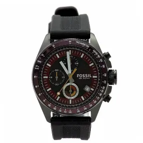 Fossil Men's Decker CH2876 Black Chronograph Analog Watch