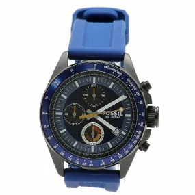 Fossil Men's Decker CH2879 Blue Chronograph Analog Watch