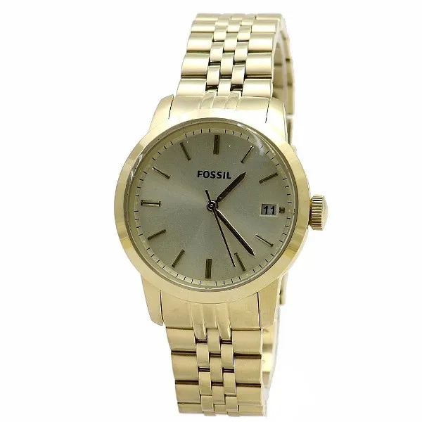 Fossil Men's Townsman FS4821 Gold Stainless Steel Analog Watch