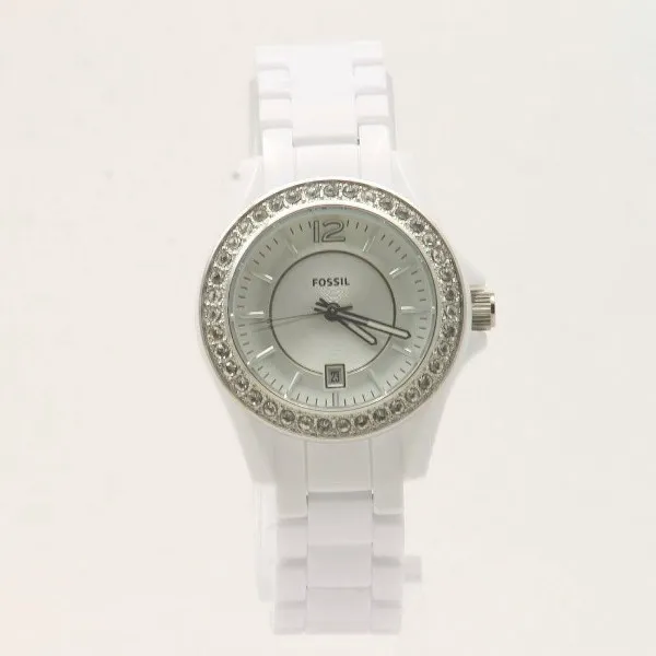 Fossil Women's Riley ES3251 White Analog Watch