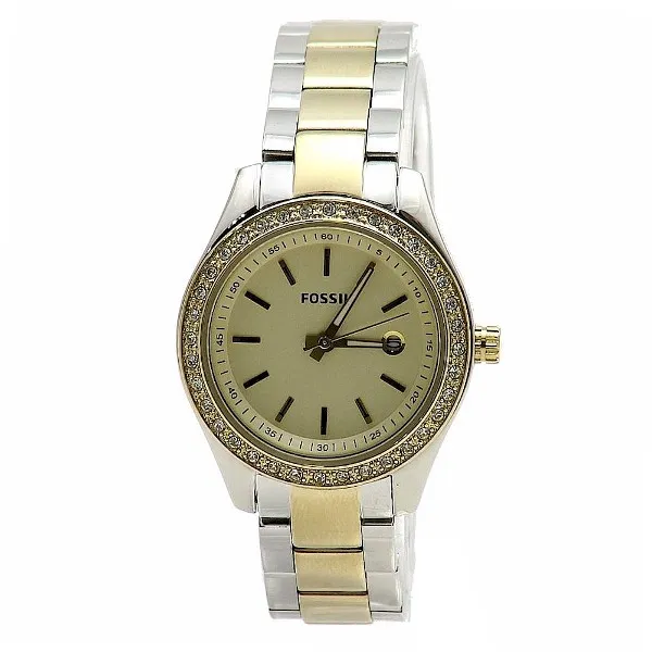 Fossil Women's Stella ES3106 Two-Tone Stainless Steel Analog Watch