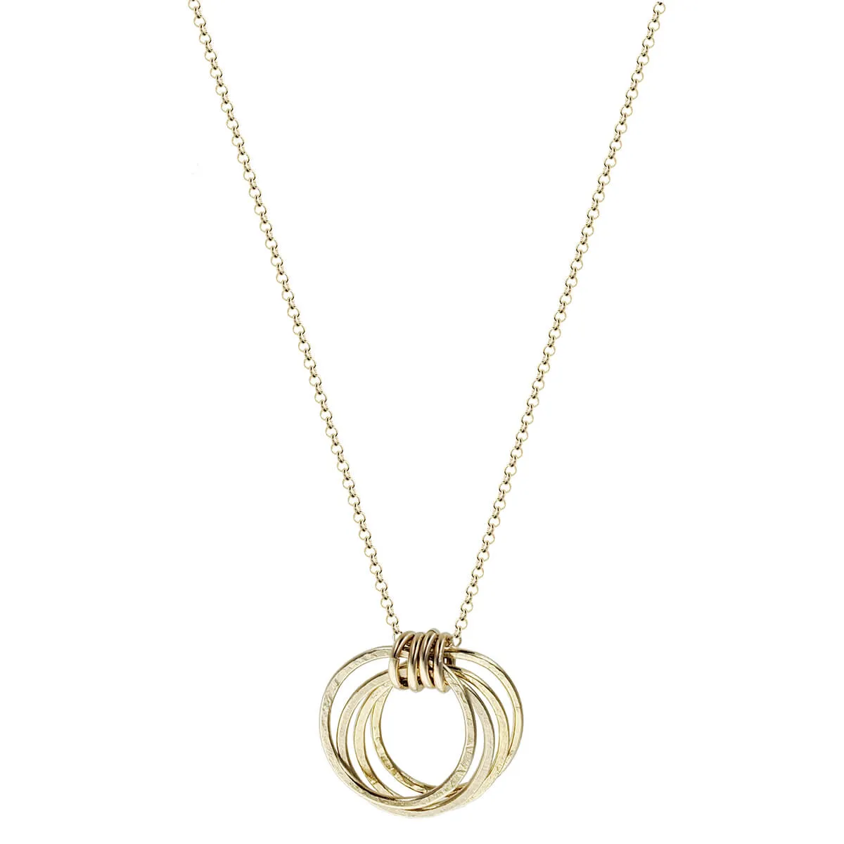 Four Loving Sisters Gold Necklace By Live Well