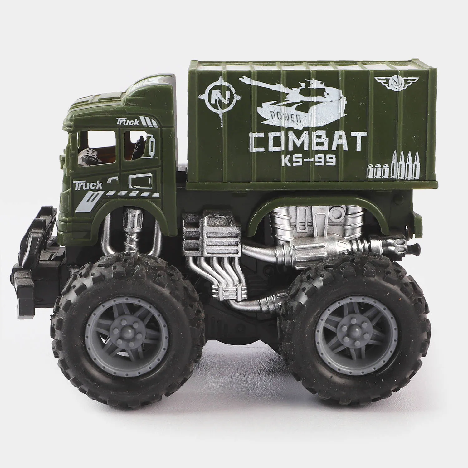 Friction Mini Military Vehicle Toy For Kids