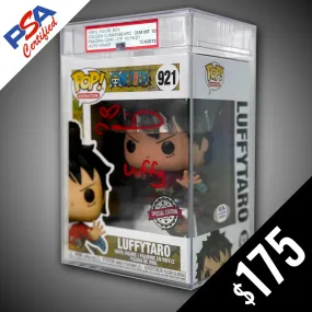 Funko Pop! One Piece: Luffytaro #921 - SIGNED by Colleen Clinkenbeard (PSA Certified - Gem Mint 10)