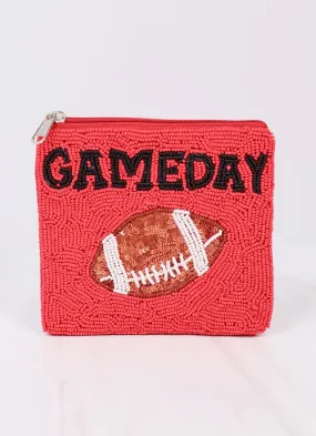 Gameday Football Pouch RED BLACK