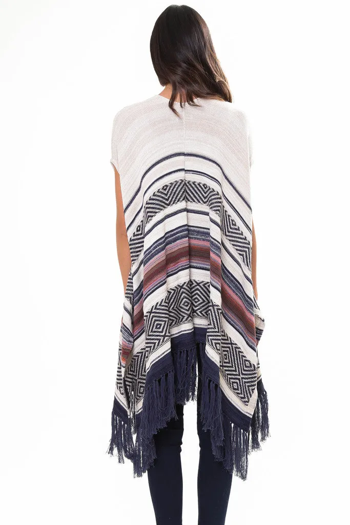 Goddis Easy Rider Sleeveless Cape-Tradewinds