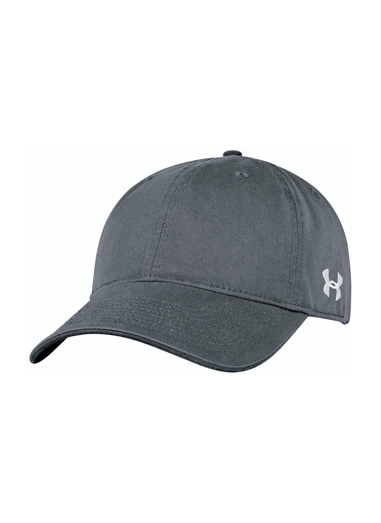 Graphite  Under Armour Washed Performance Cotton Adjustable Hat