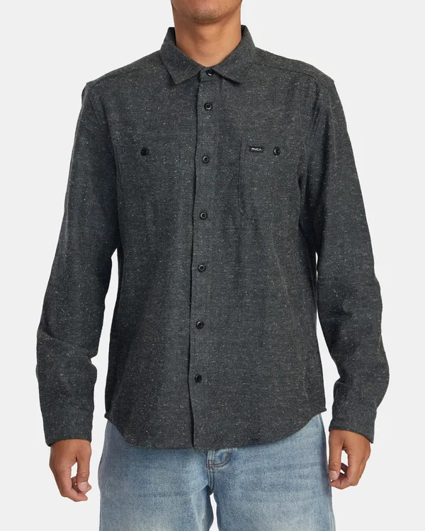 Harvest Neps Flannel - Long Sleeve Shirt for Men