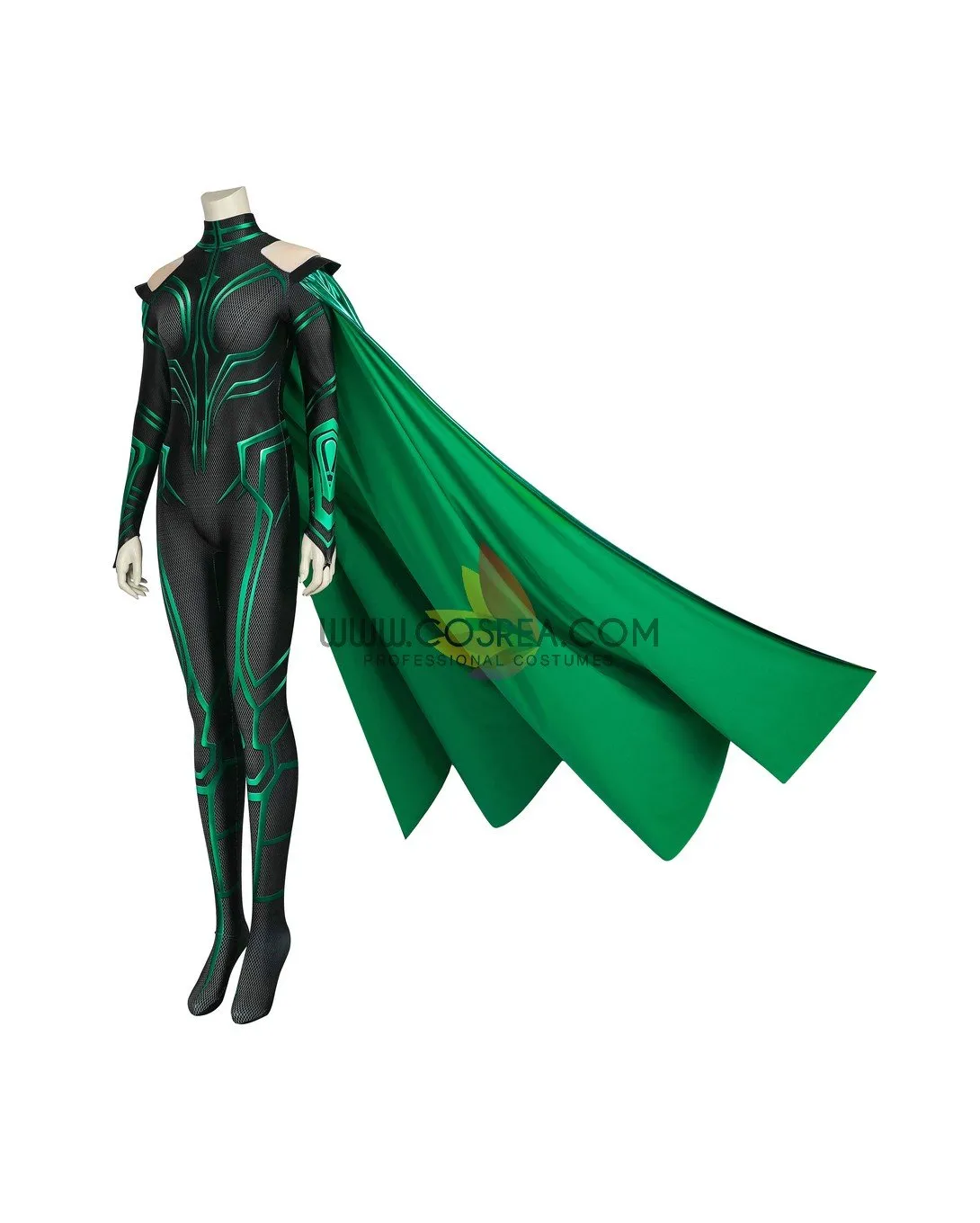 Hela Thor Ragnarok Digital Printed Cosplay Costume