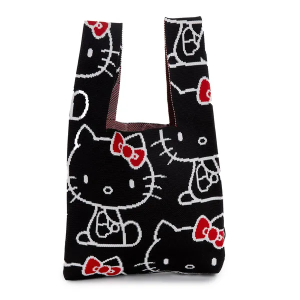 Hello Kitty Knit Shopper Bag (Black)