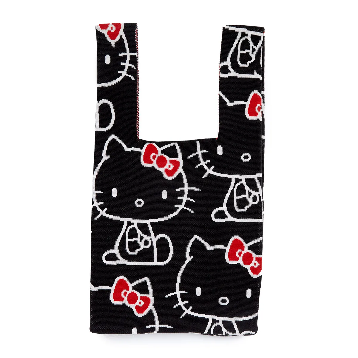 Hello Kitty Knit Shopper Bag (Black)