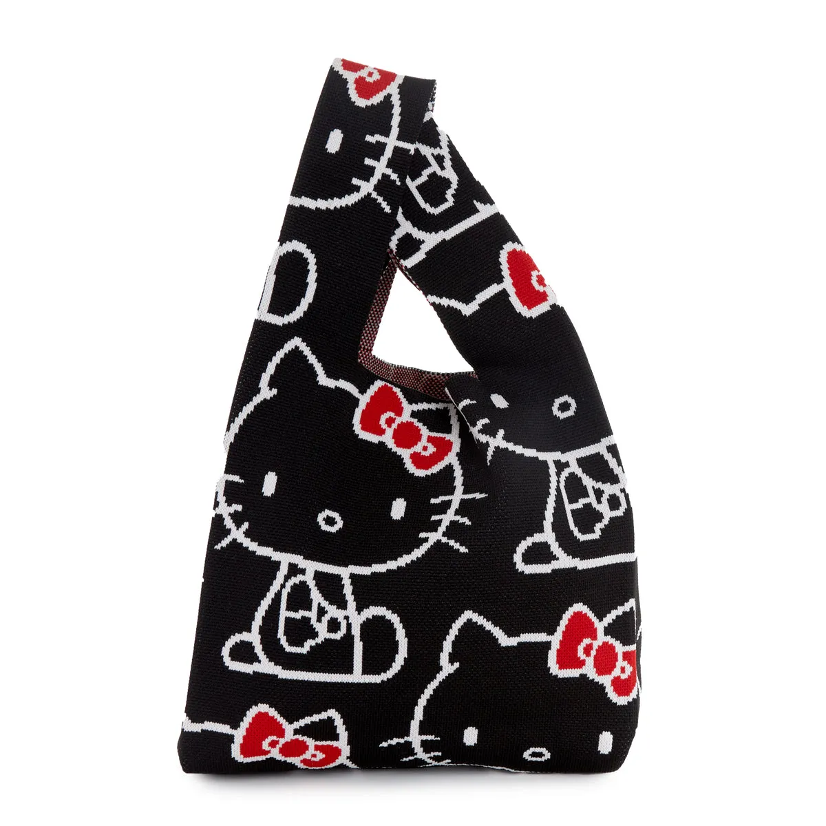 Hello Kitty Knit Shopper Bag (Black)