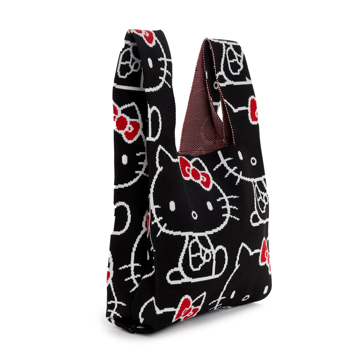 Hello Kitty Knit Shopper Bag (Black)