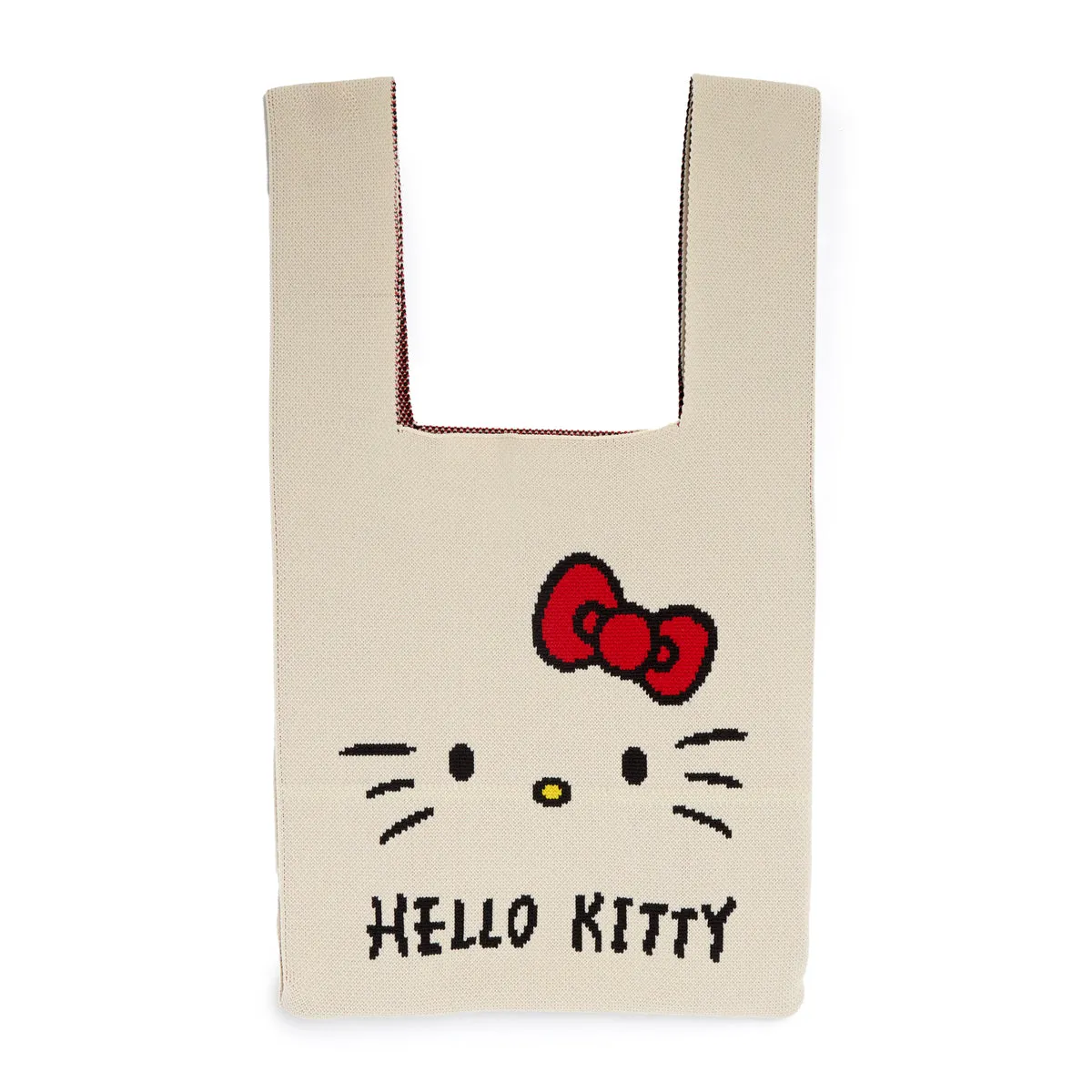 Hello Kitty Knit Shopper Bag (White)