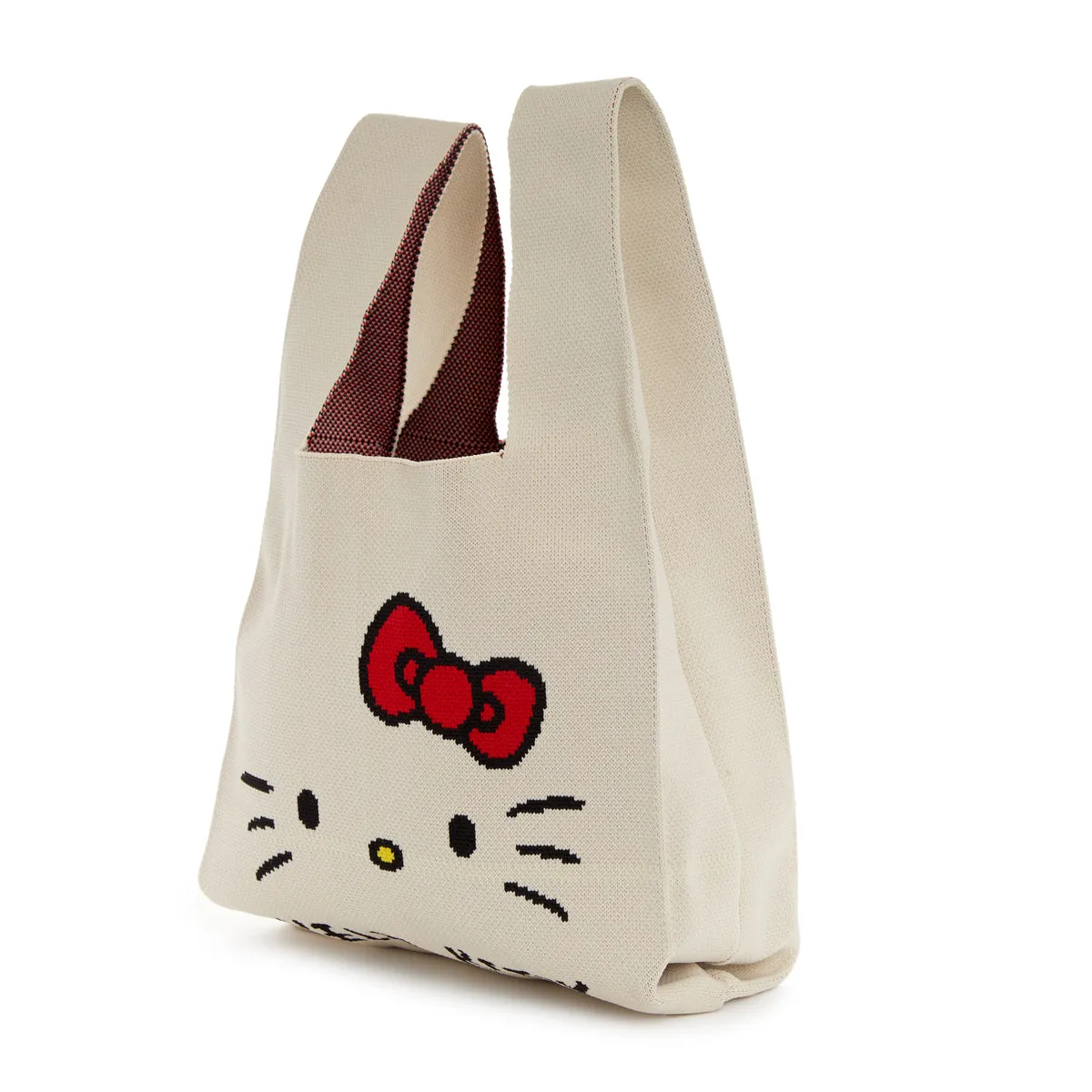 Hello Kitty Knit Shopper Bag (White)