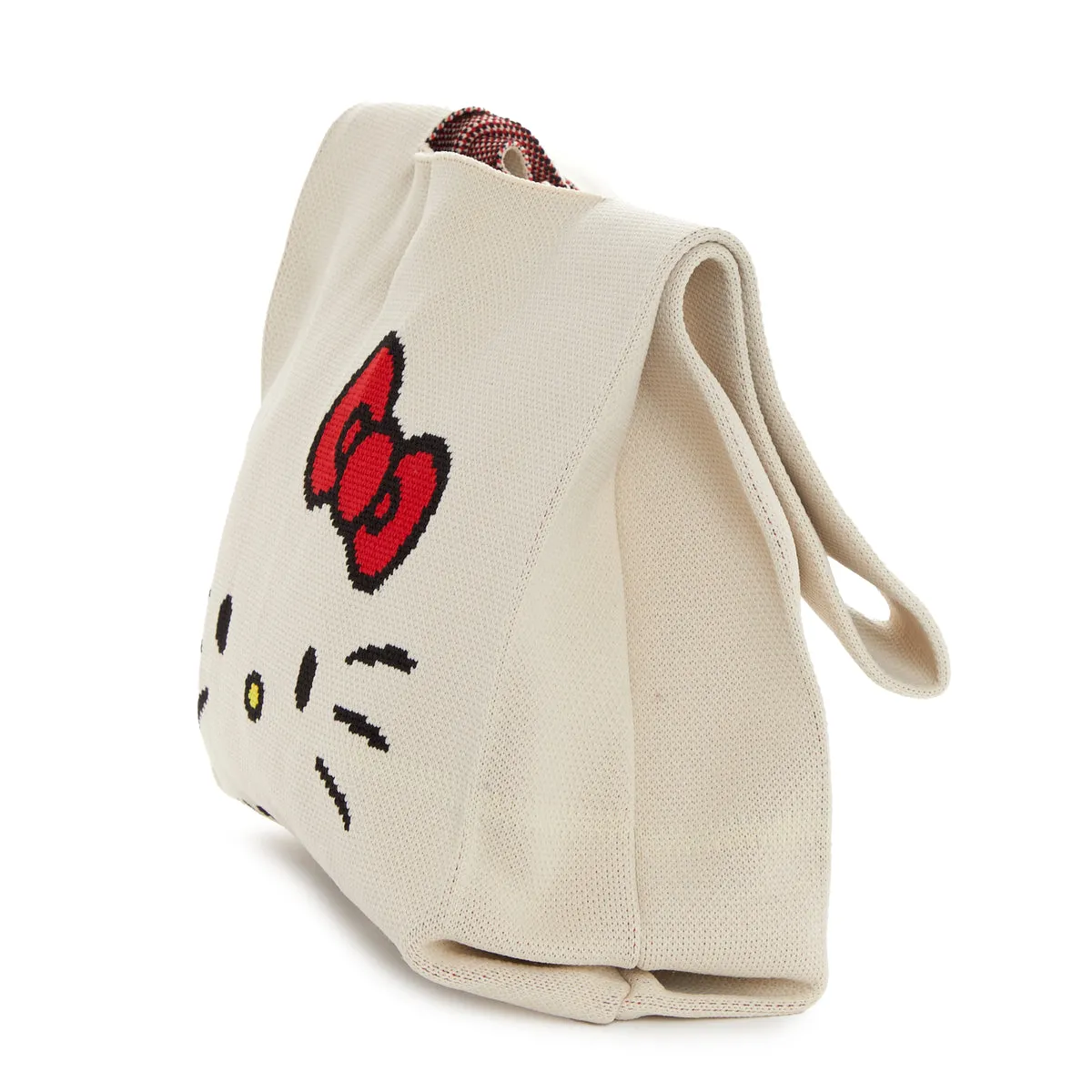 Hello Kitty Knit Shopper Bag (White)