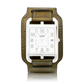 Hermès Cape Cod Reference CC1.810, a stainless steel quartz wristwatch, circa 2021