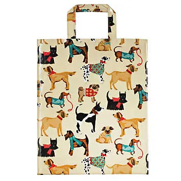 Hound Dog Medium PVC Shopper Bag by Ulster Weavers | Look Again