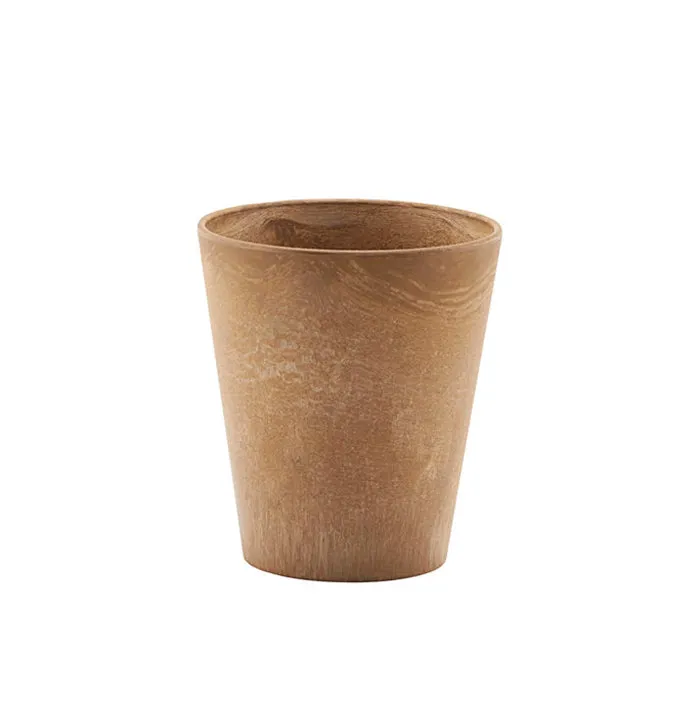 House Doctor Set Of Four Serveur Cups Matte Earth Brown