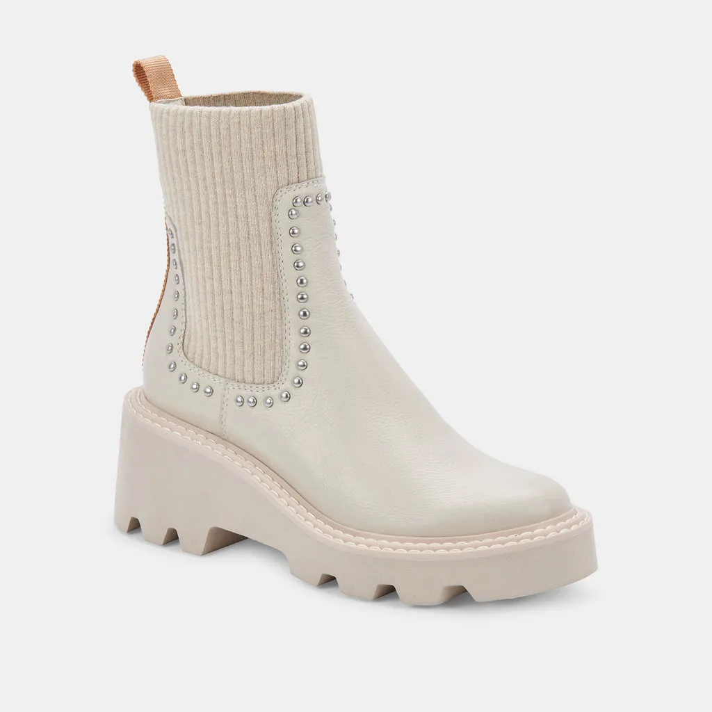 HOVEN STUD H2O BOOTS IVORY LEATHER– Dolce Vita 6827610374210