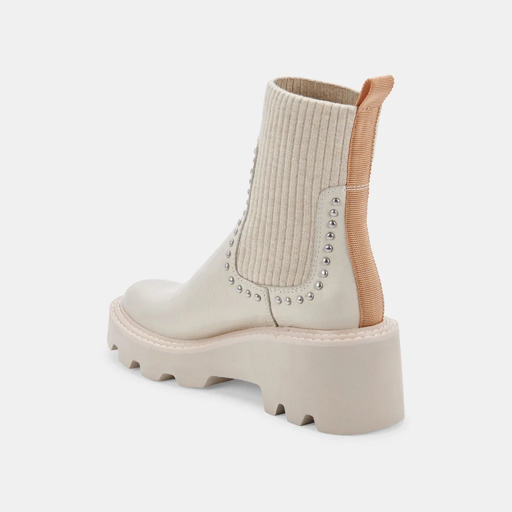 HOVEN STUD H2O BOOTS IVORY LEATHER– Dolce Vita 6827610374210