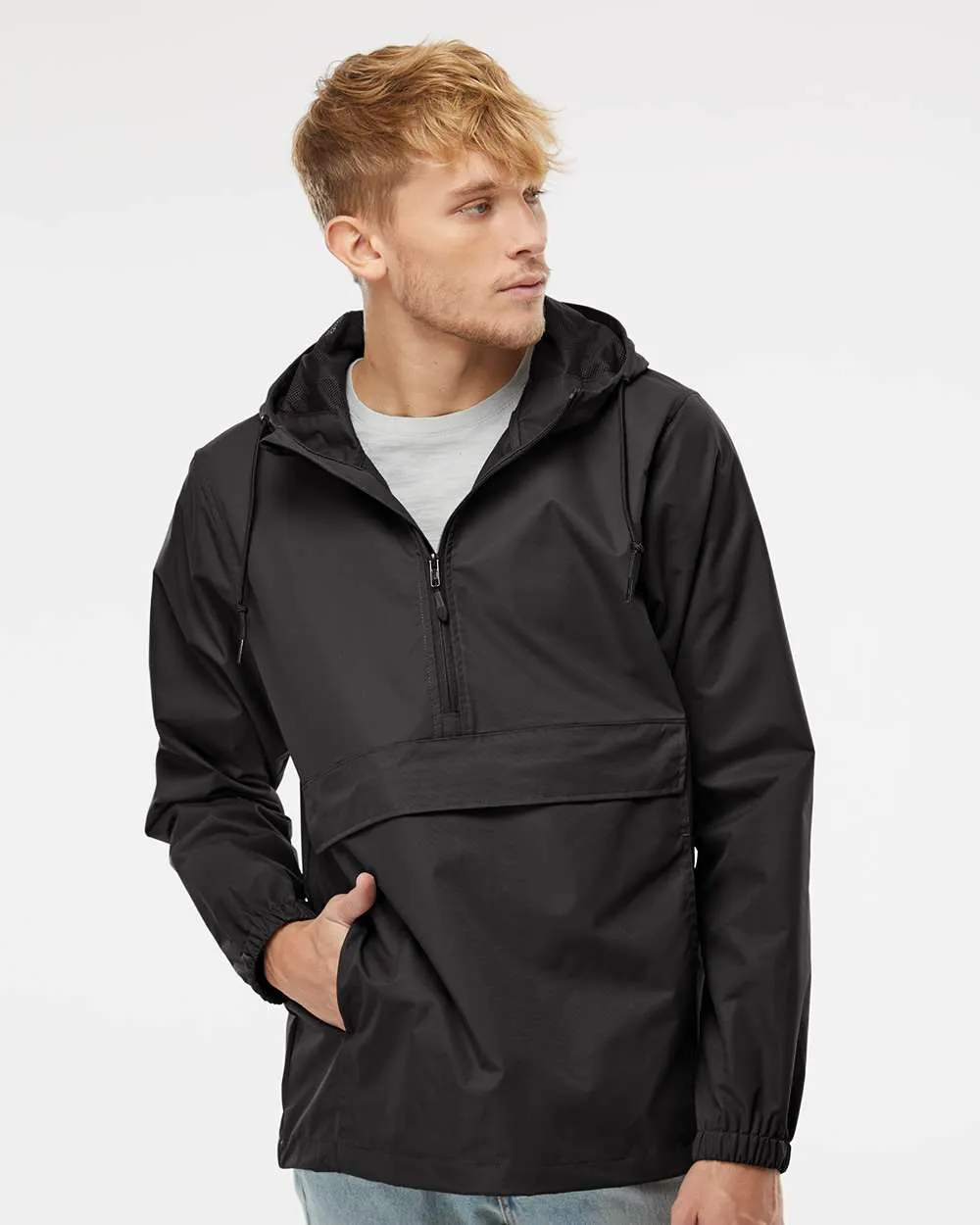 Independent Trading Co. Nylon Anorak