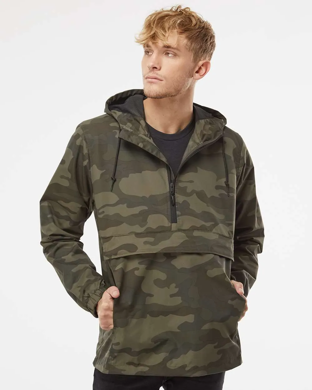 Independent Trading Co. Nylon Anorak