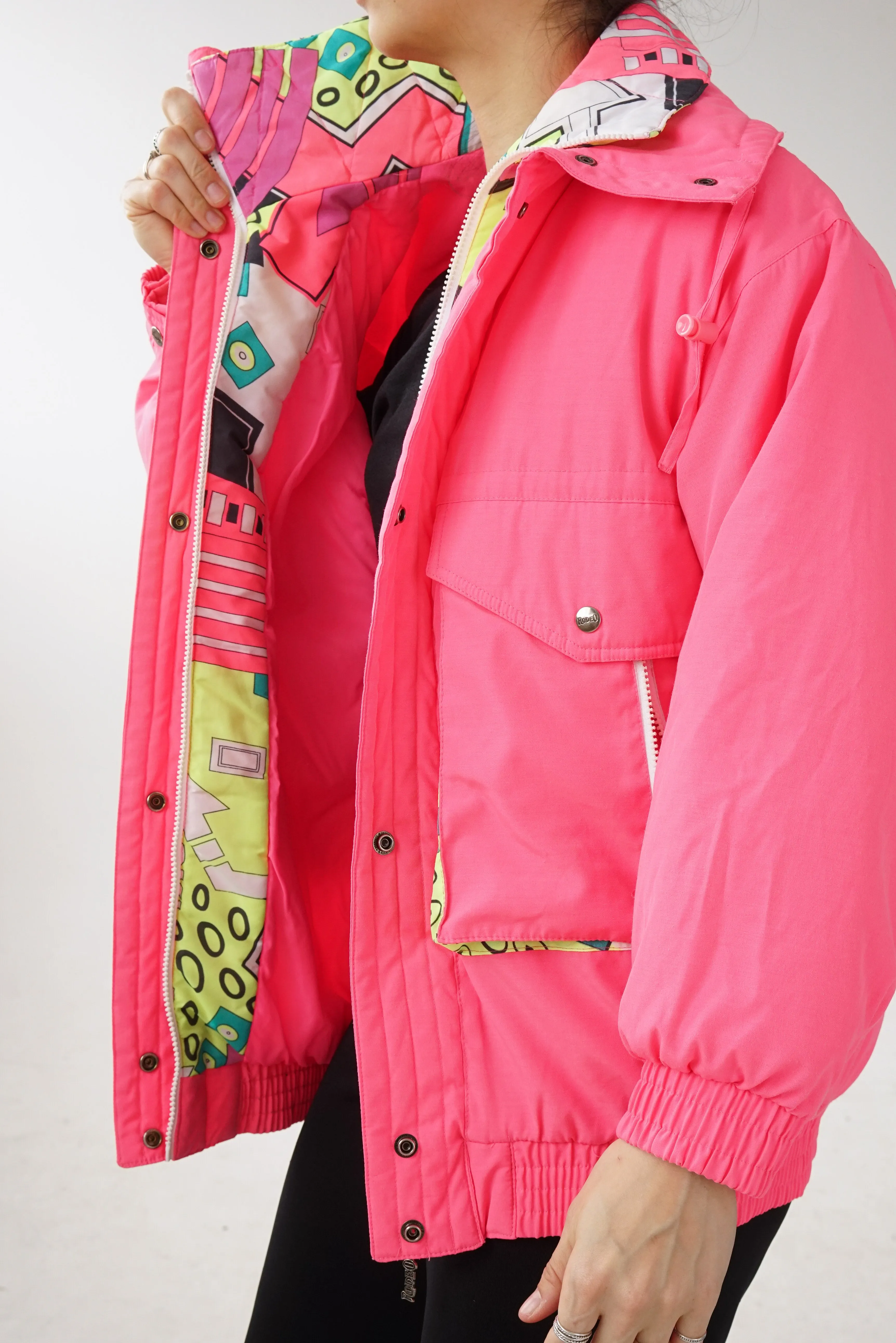 Ispo manteau bomber de ski rodeo unisexe taille 12 (M)