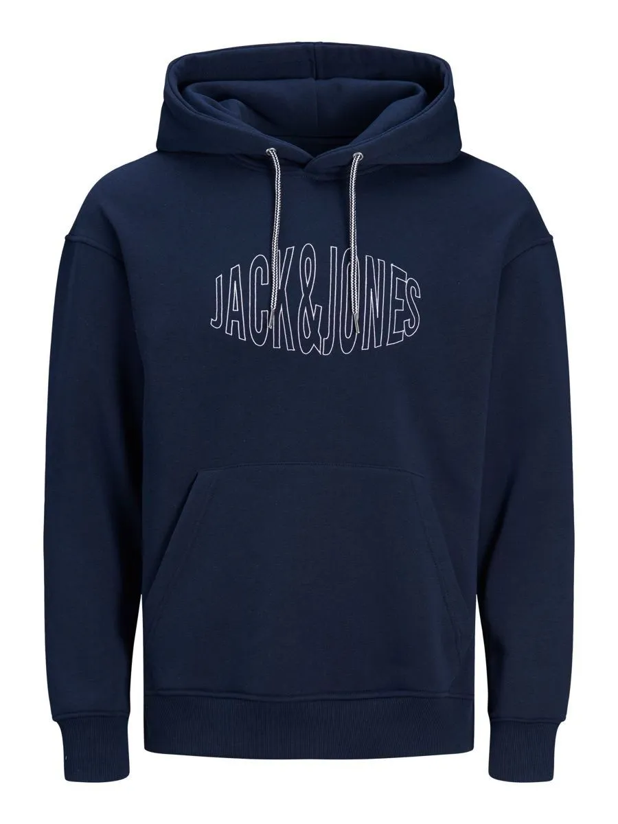 Jack & Jones Original World Hooded Sweatshirts Navy Blazer