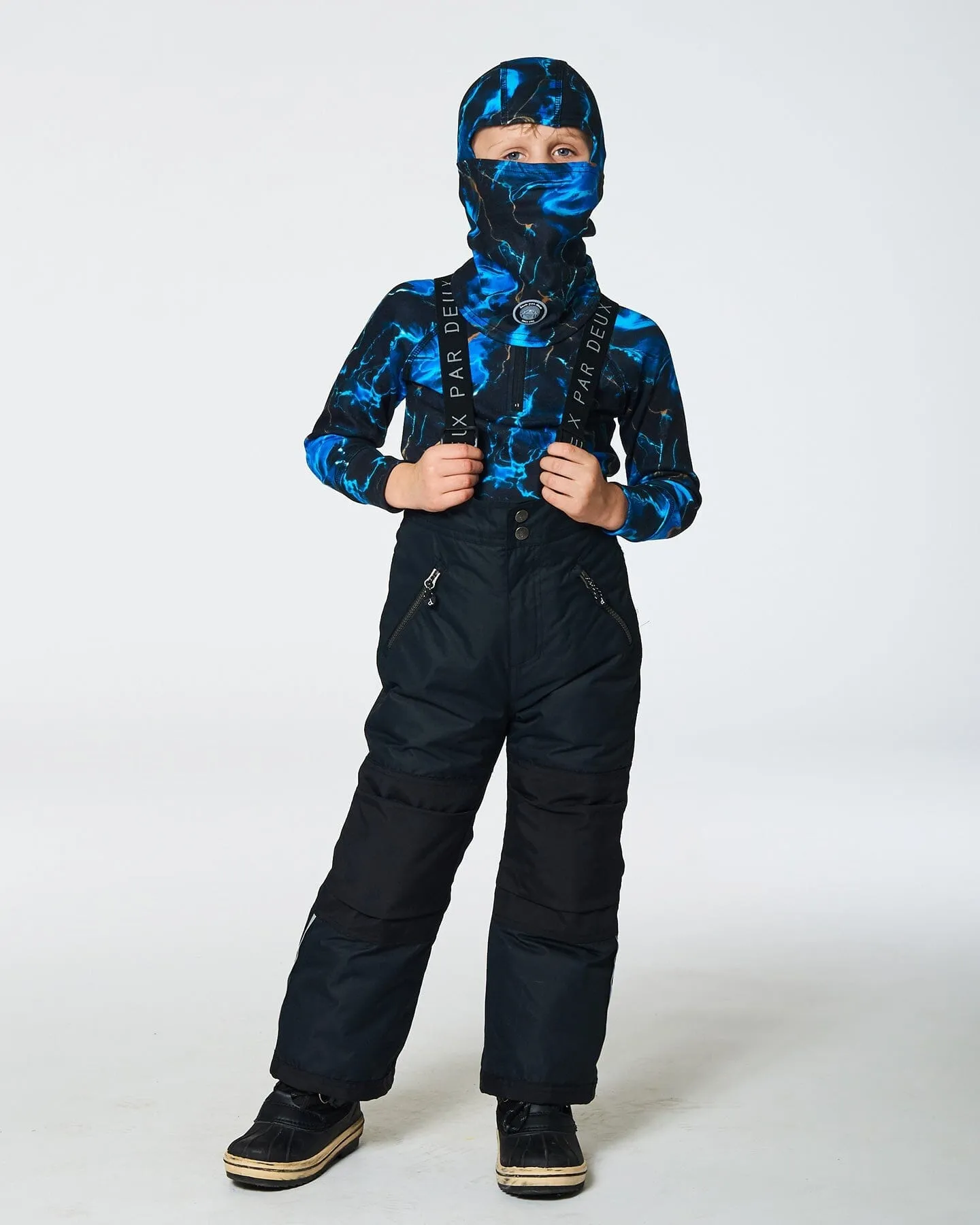 Jersey Balaclava Black Printed Storm