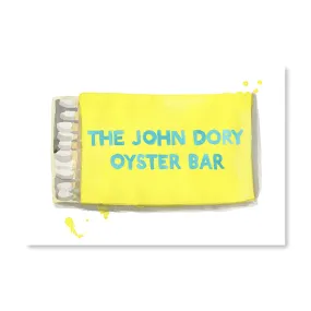 John Dory Oyster Bar Matchbook