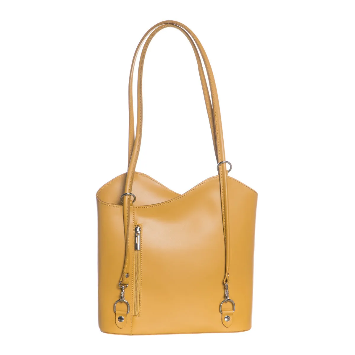 Joy - Shopper da Donna Giallo In Vera Pelle