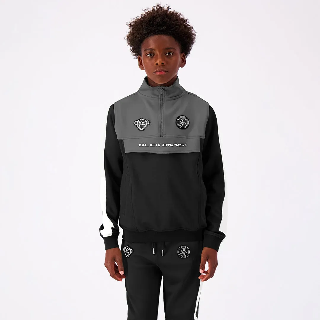 JR. ANORAK TRACKSUIT | Black