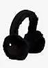 Just Sheepskin Black Harper Earmuffs