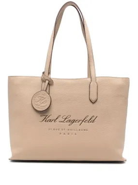 Karl Lagerfeld Hotel Karl tote bag - Neutrals