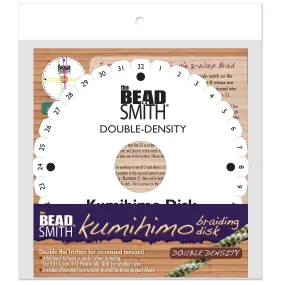 Kumihimo Double Density Disk with Instructions, 6 Inches, 20mm Thick, 35mm Hole, #606