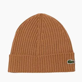 LACOSTE BONNET BEANIE BASIC LOGO & CAMEL - RB0001