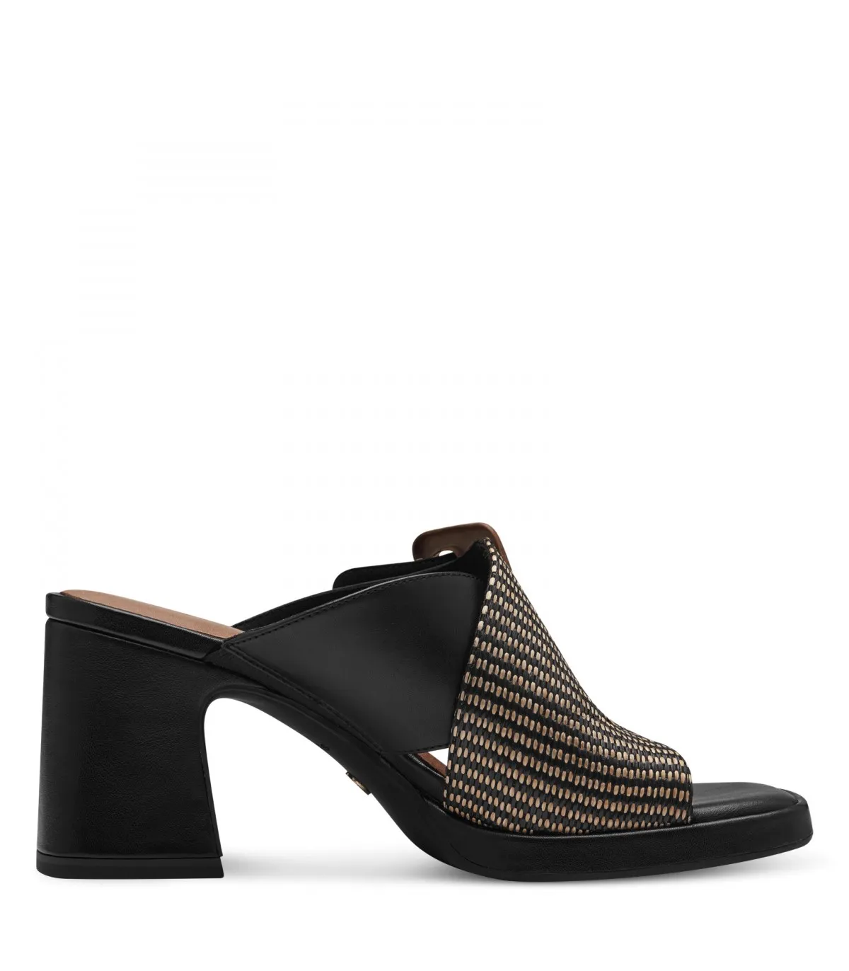 Leather Mule By Tamaris -Black 1-27223-42-098