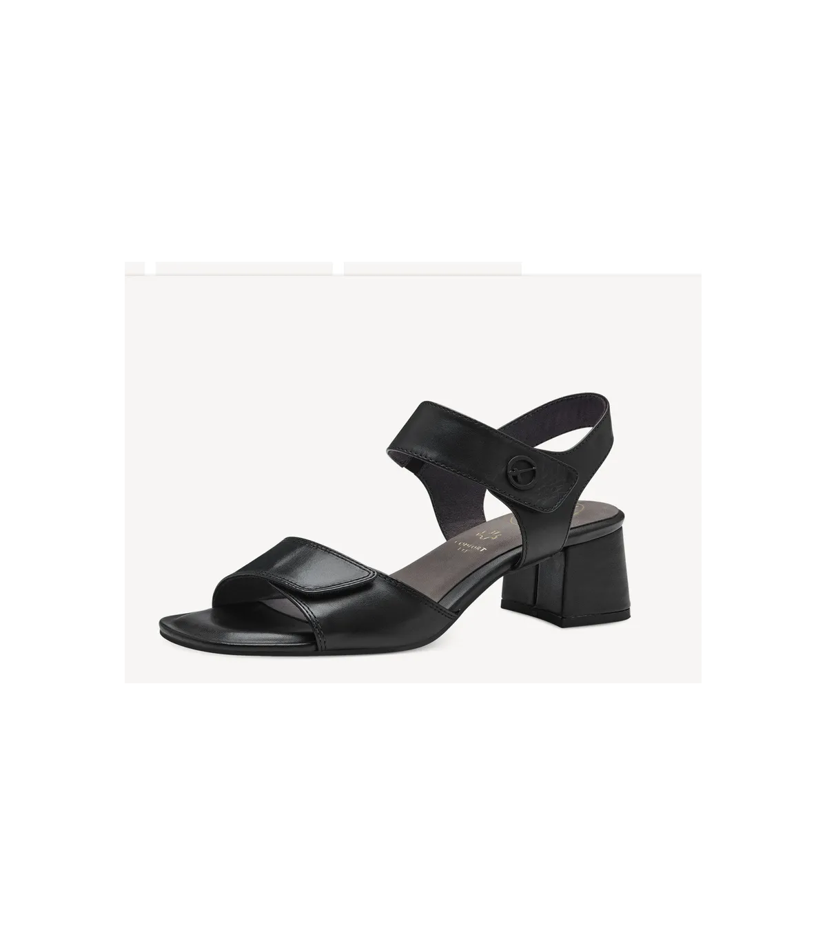 Leather Sandal By Tamaris - Black 8-88313-42 022