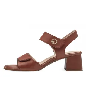 Leather Sandal By Tamaris - Cognac 8-88313-42 327